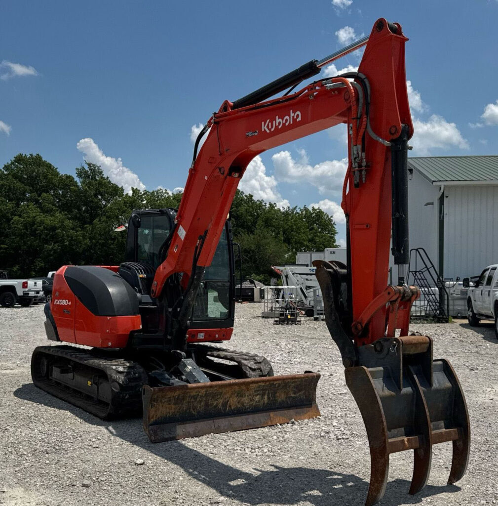 2022 Kubota KX080-4 Super Series 2