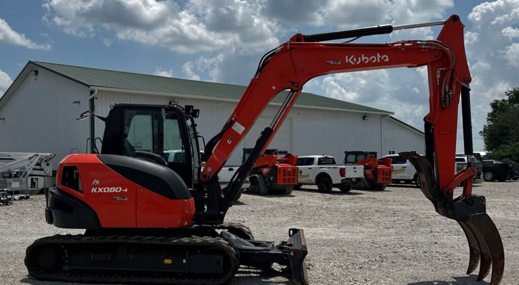 2022 Kubota KX080-4 Super Series 2