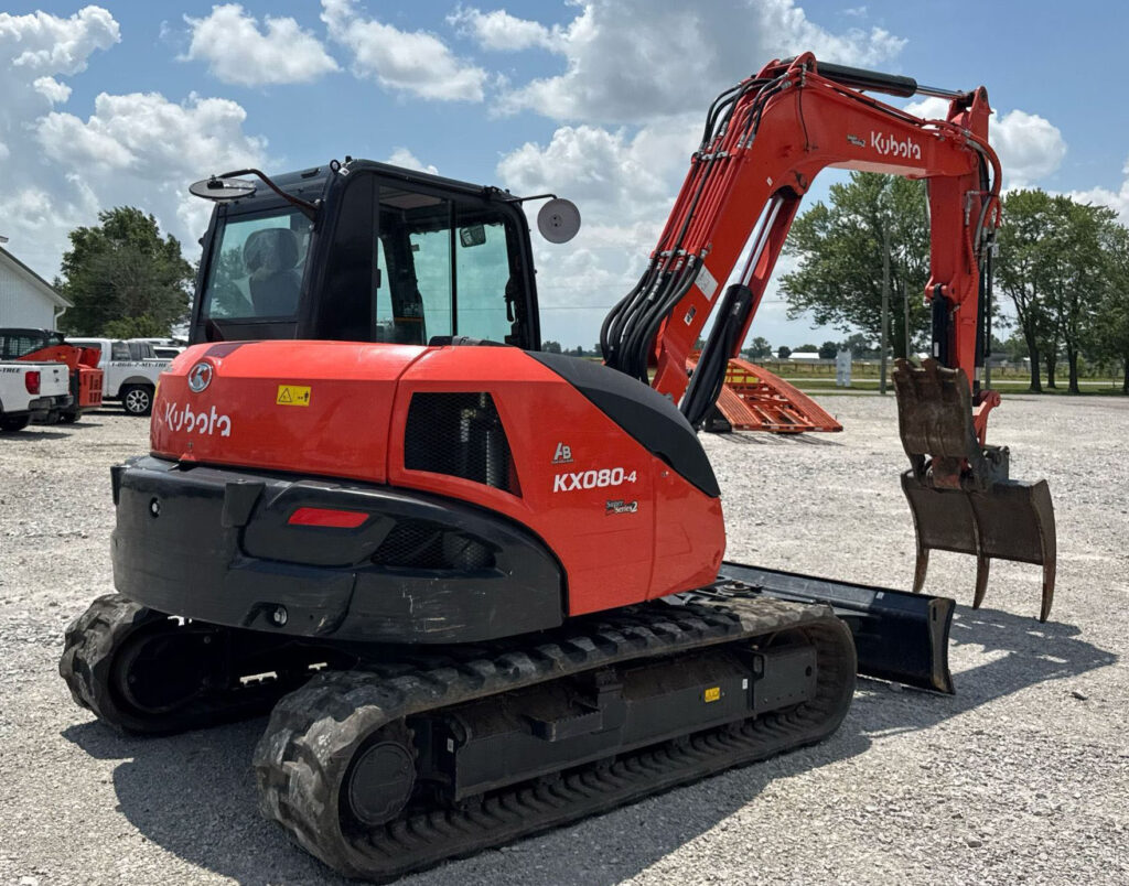 2022 Kubota KX080-4 Super Series 2